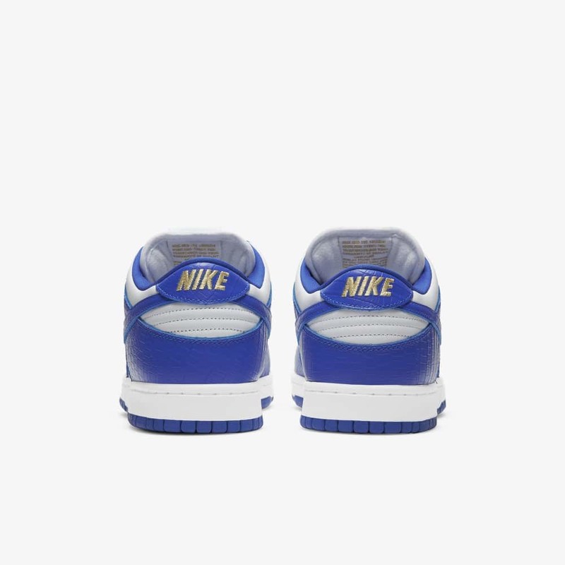 Supreme x Nike SB Dunk Low Hyper Royal | DH3228-100
