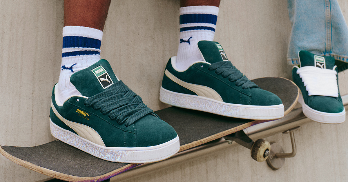 PUMA Suede XL: Klassische Ikone in neuen Farbvarianten kehrt zurück