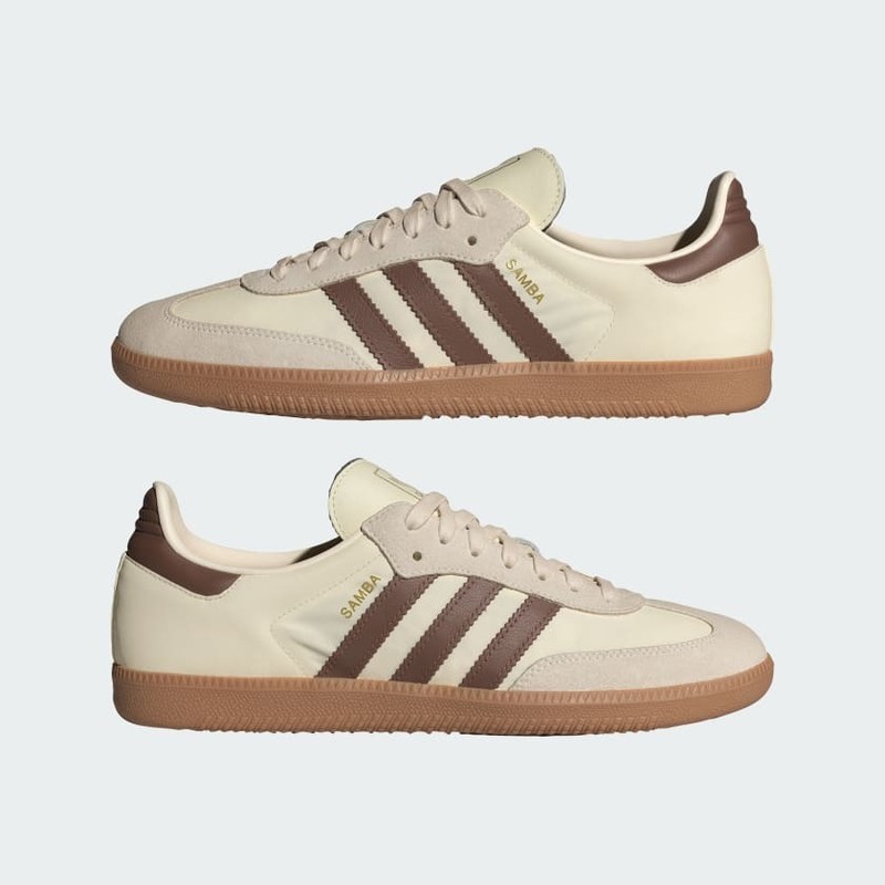 adidas Samba OG "Cream White/Brown" | ID1447