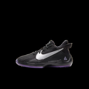 Kids Nike Freak 2 PS 'Dusty Amethyst' Black/Dusty Amethyst/Ghost/Metallic Silver | CN8576-005