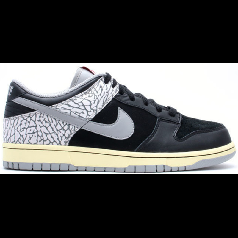 Nike Dunk Low J-Pack Black Cement (2009) | 304714-905