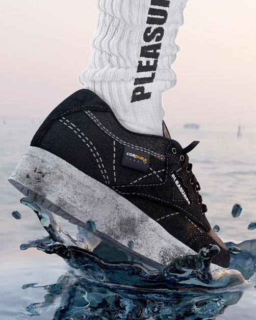 PLEASURES Makes the Reebok Club C Look Scrappy, Battered and Desperate
