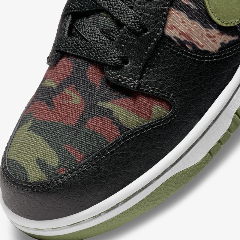 Nike Dunk Low SE Oil Green Camo | DH0957-001