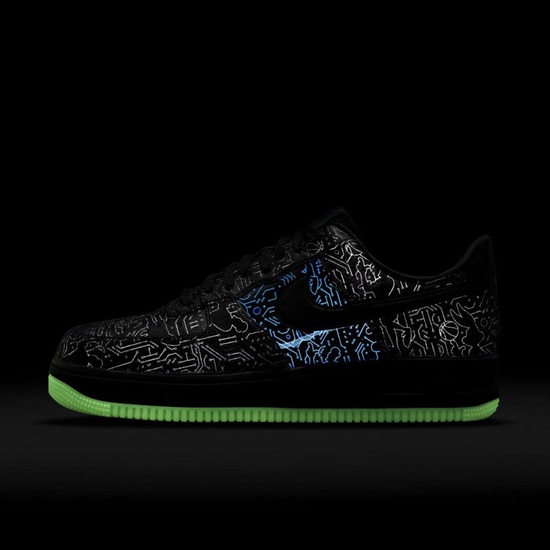 Space Jam x Nike Air Force 1 Computer Chip | DH5354-001