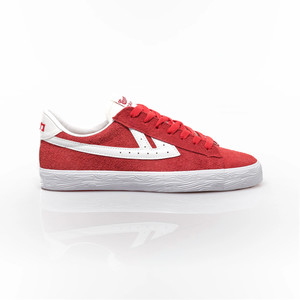 Warrior Shanghai Dime Suede Canvas Red/White | DIME/SUEDE-CNVS-RED
