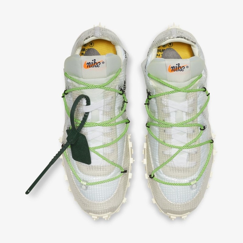 Off-White x Nike Waffle Racer White | CD8180-100