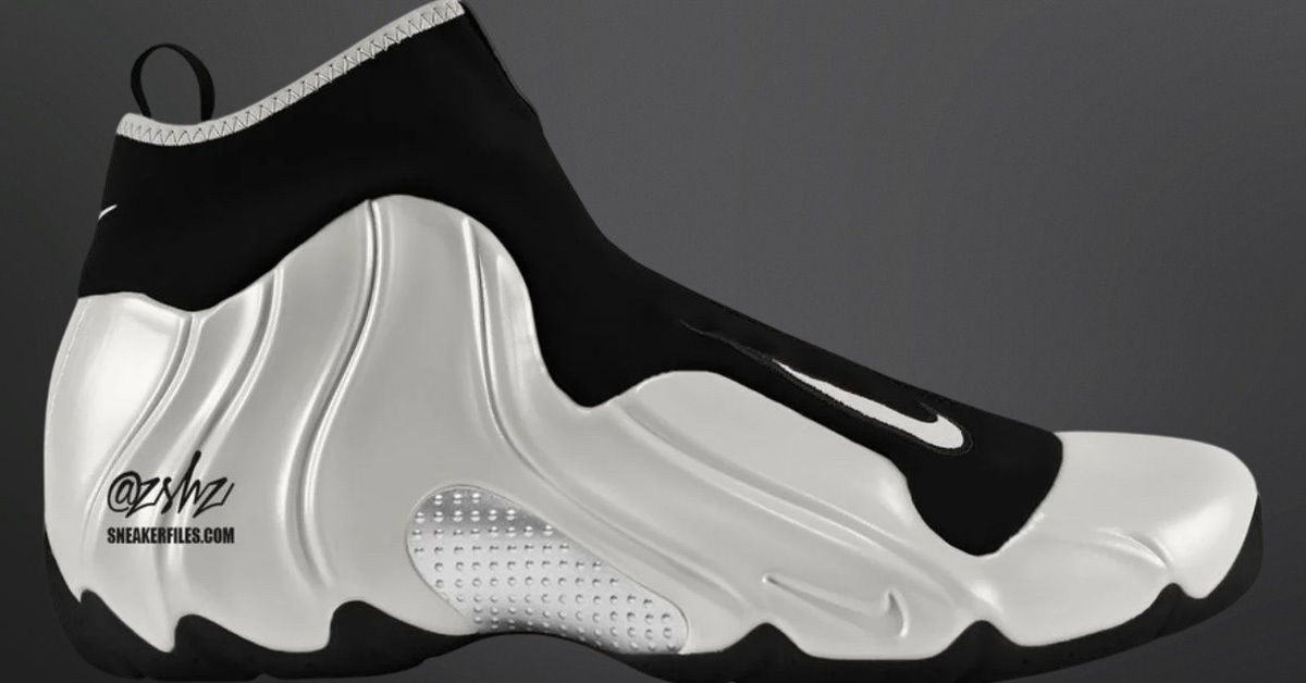 Nike Air Flightposite One "Sail": This is what the classic could look like in metallic silver