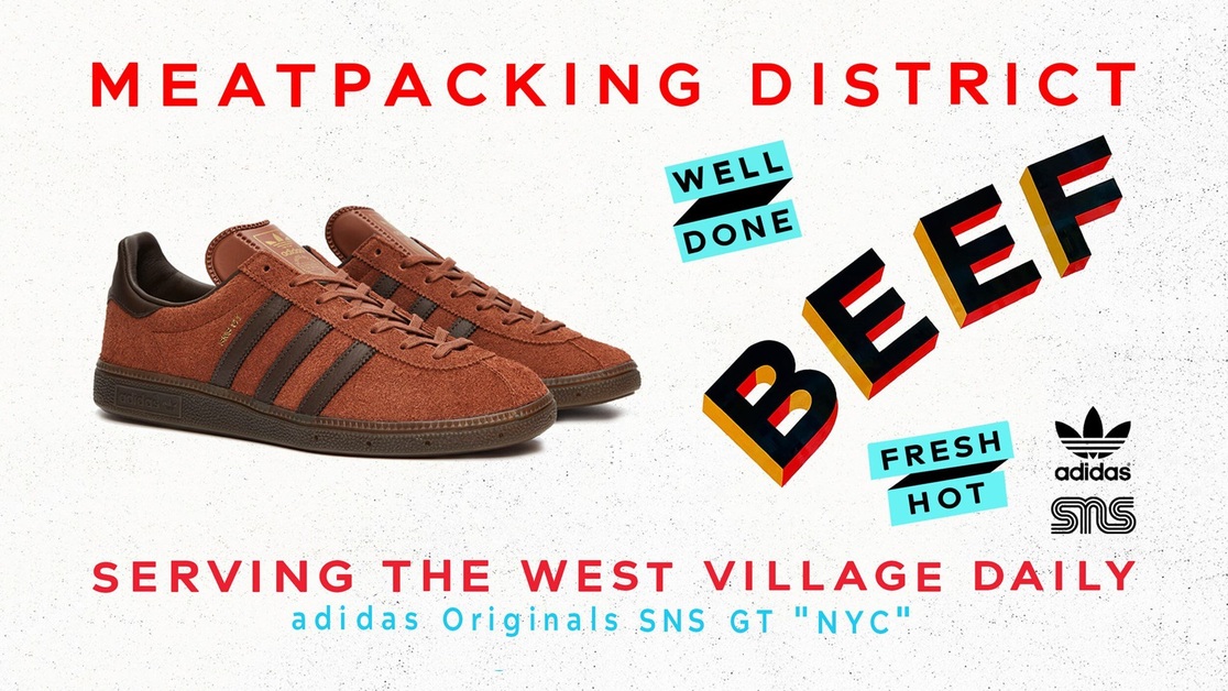 Exclusive SNS x adidas SNS GT "NYC" Pays Tribute to the History of NYC's Meatpacking District