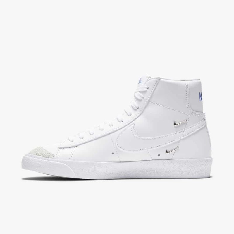 Nike Blazer Mid Vintage 77 LX Mini Metallic Swoosh White | CZ4627-100