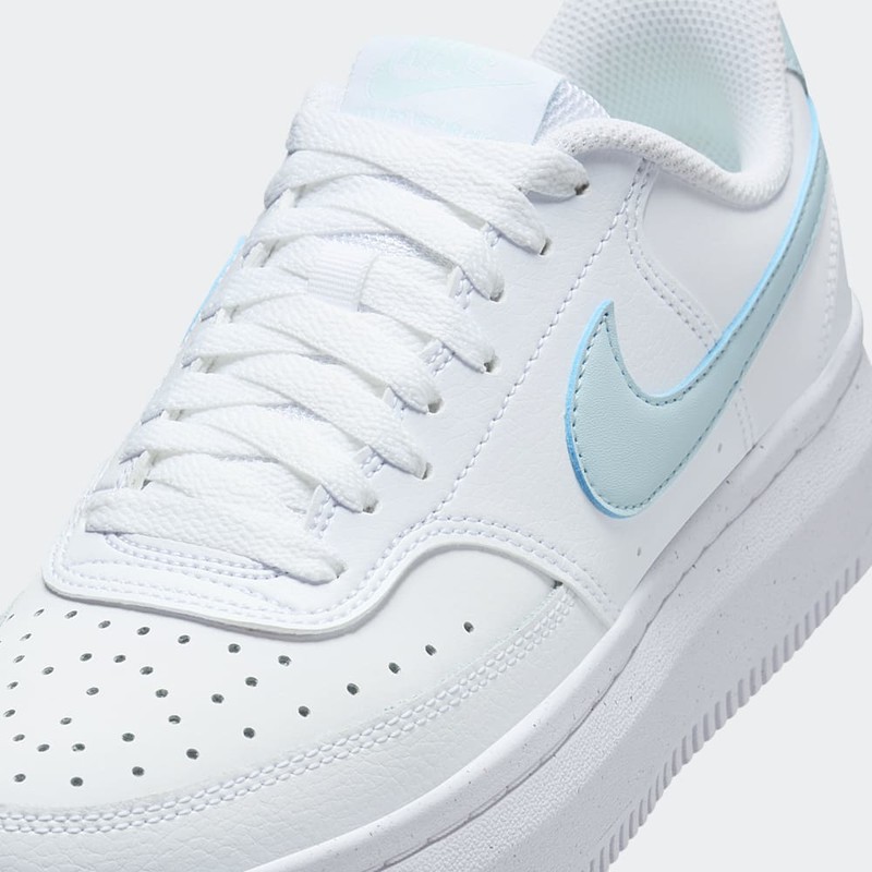 Nike Court Vision Alta "White/Glacier Blue" | DZ5394-101