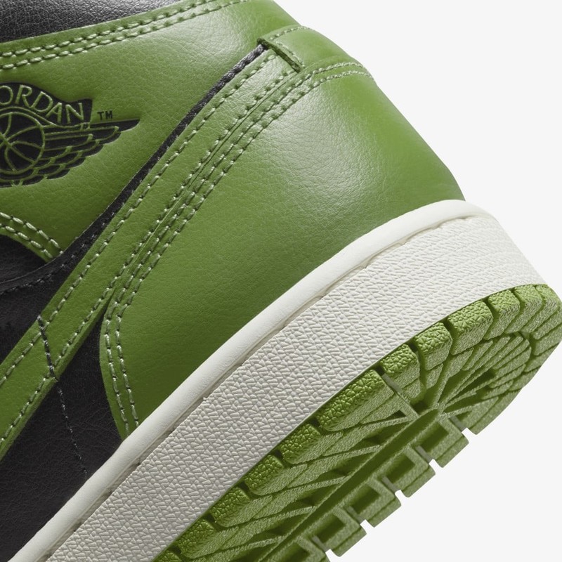 Air Jordan 1 Mid Green/Black | BQ6472-031