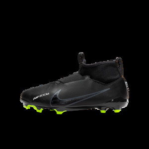 Nike Zoom Mercurial Superfly 9 Academy FG MG GS 'Black Dark Smoke Grey' | DJ5623-001