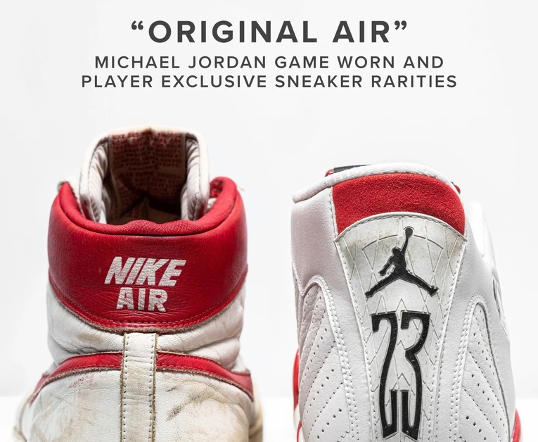 All Time High: Original Air - More Rarities by Michael Jordan Will Be Auctioned