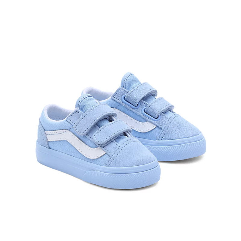 Vans old skool blue chambray skate shoes store