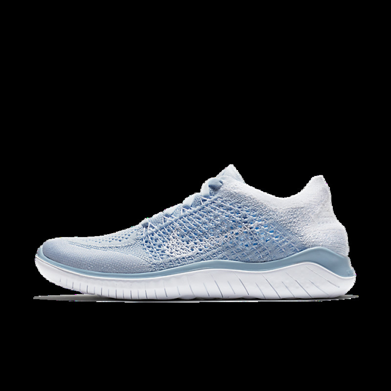 Nike free rn flyknit 2018 store hydrogen blue