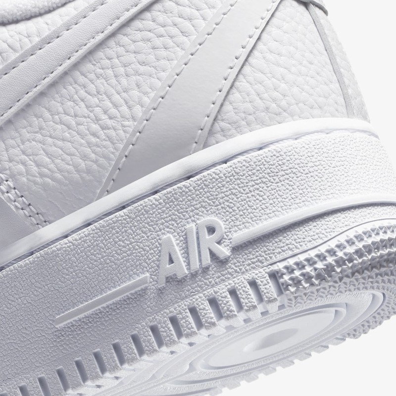 Nike Air Force 1 Misplaced Swoosh Triple White | CK7214-100