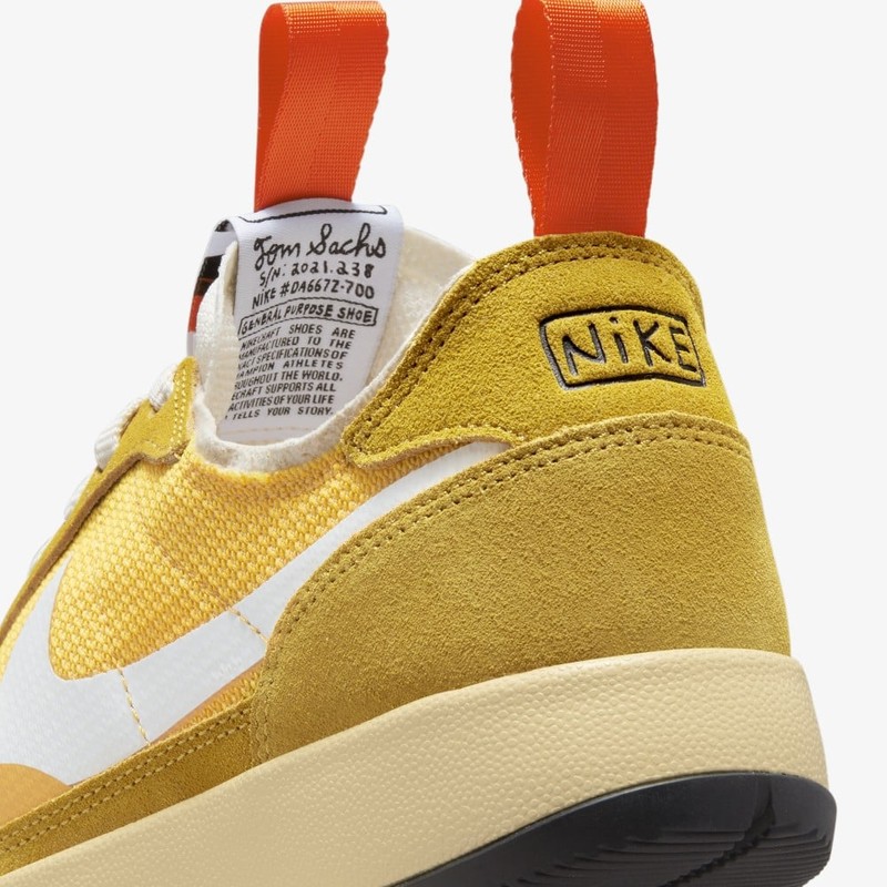 Tom Sachs x NikeCraft General Purpose Shoe Dark Sulfur | DA6672-700