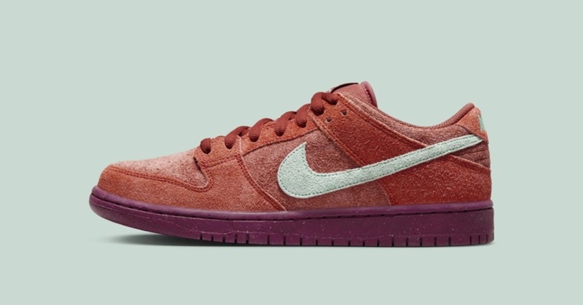 The Nike SB Dunk Low "Mystic Red" will be Available Soon