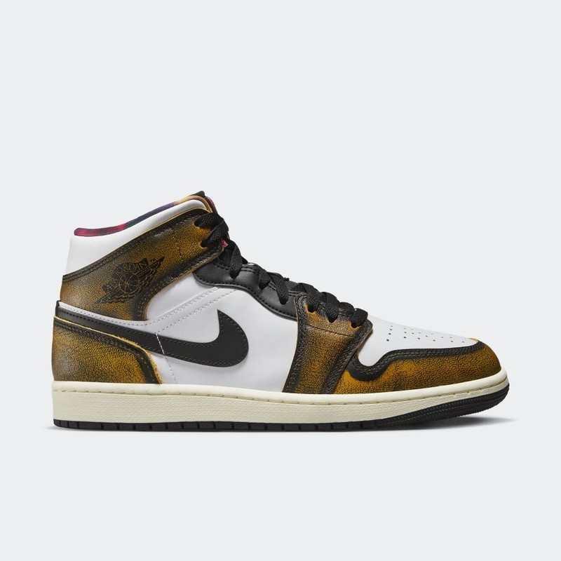 Air Jordan 1 Mid Taxi Wear Away | DQ8417-071