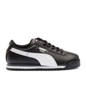 Puma Roma Basic Little Kid 'Black White' | 361594-01