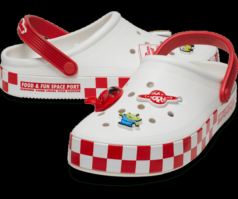 Toy Story x Crocs Off-Court Clog "Pizza Planet" | 209816-100