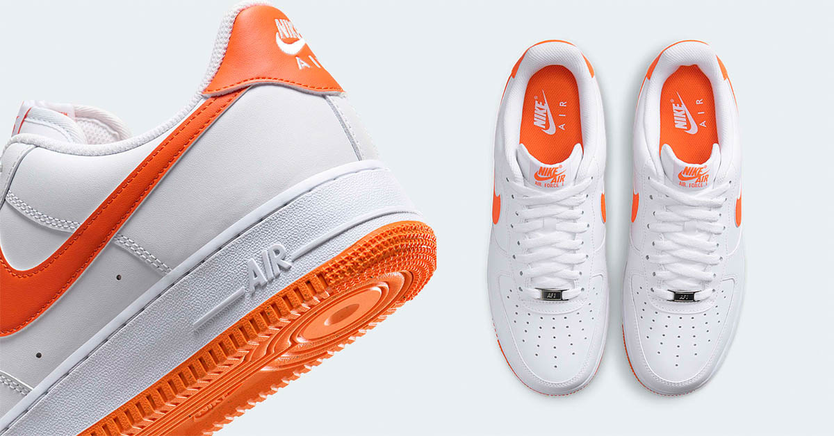 Der Nike Hol dir unsere App Low „Safety Orange“ droppt schon bald bei uns