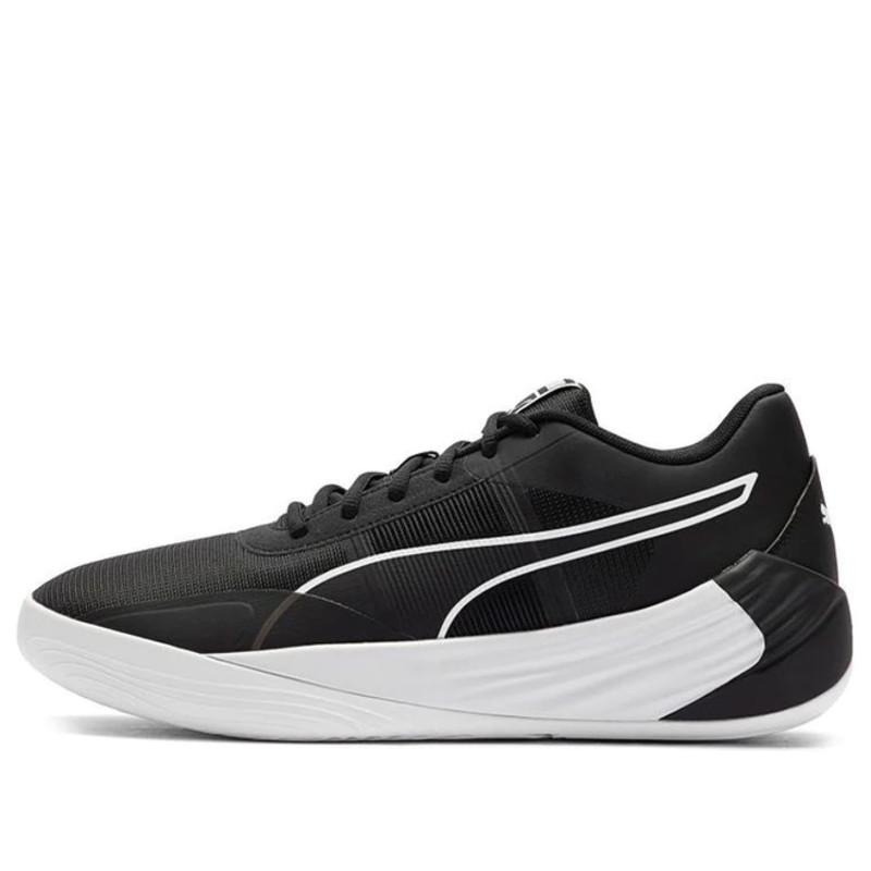 Puma Fusion Nitro Team Black White Basketball | 377035-10