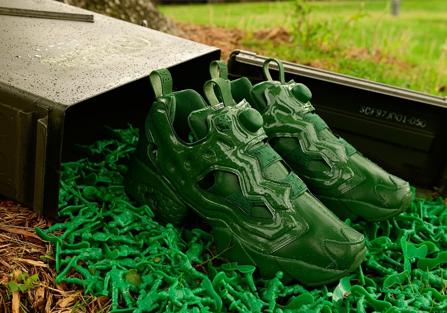 Reebok and BAIT Release a New "Toy Story" Sneaker with Instapump Fury OG "Army Men"
