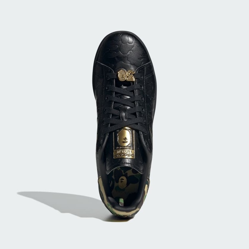 BAPE x adidas Stan Smith "30th Anniversary Black" | IG1116
