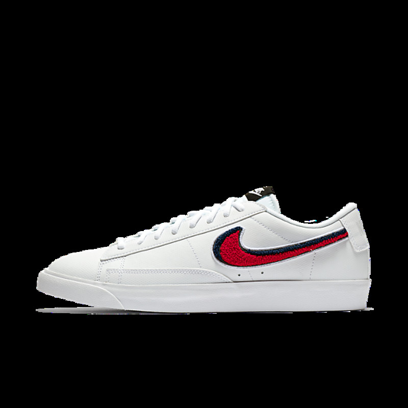 Nike blazer low store 3d white blue red