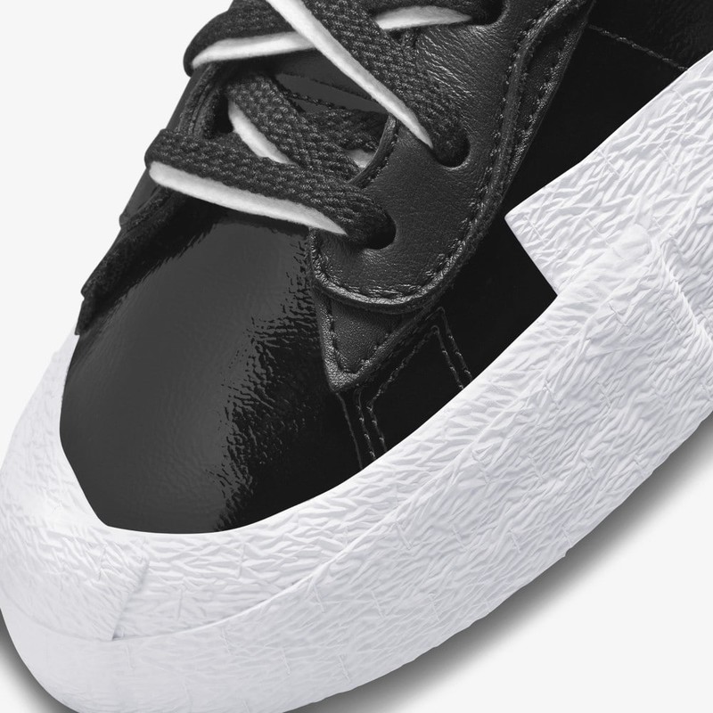 Sacai x Nike Blazer Low Black Patent | DM6443-001