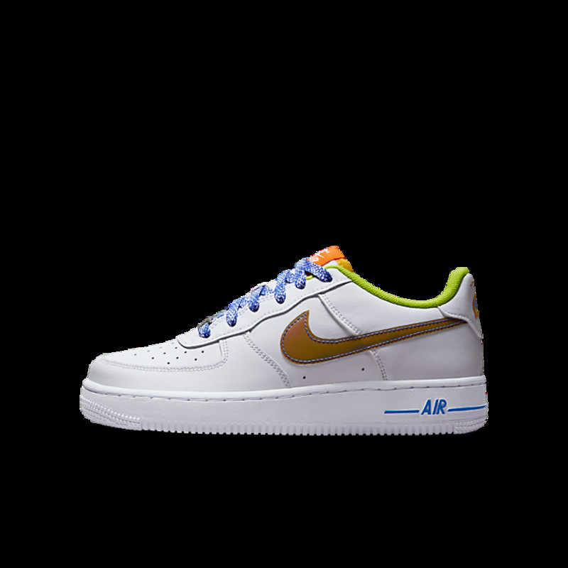 Nike Air Force 1 Low LV8 White Magma Orange (GS)