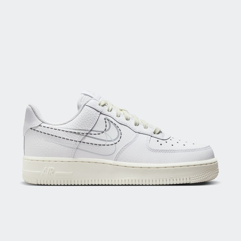 Nike WMNS Air Force 1 Low '07 Mini Swooshes - Summit White / Solar Red -  Stadium Goods