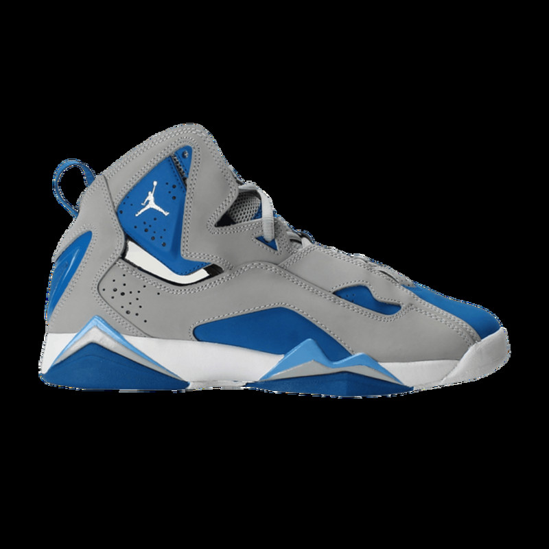 Jordan true flight blue cheap and white