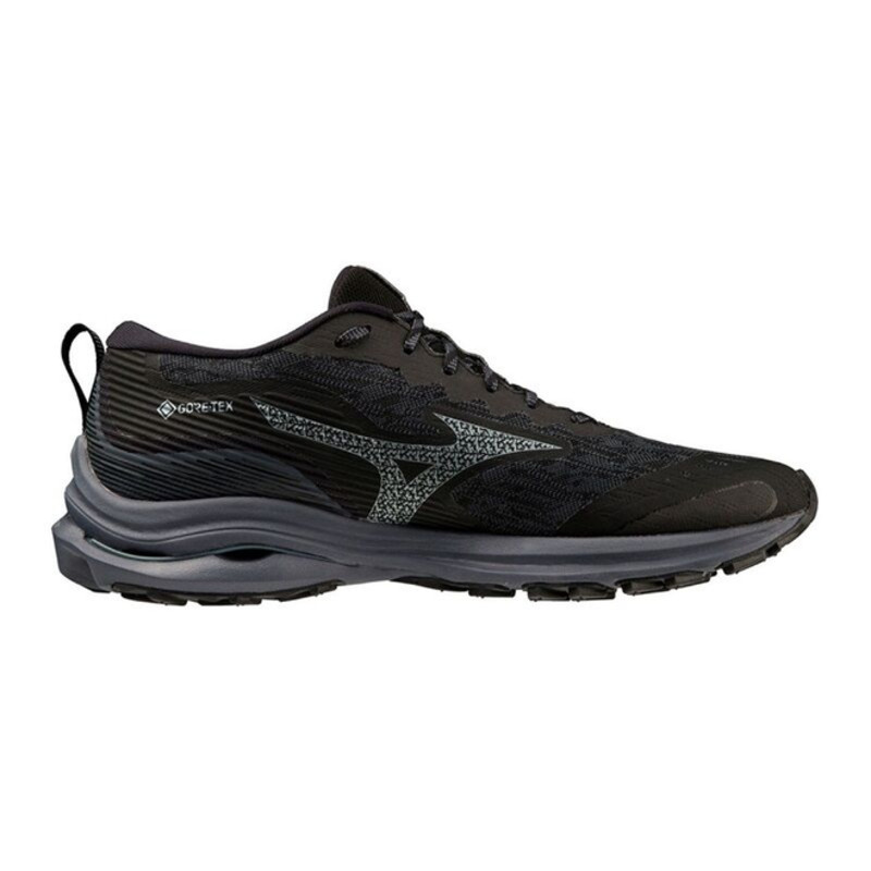 Mizuno Wave Rider Mizuno Wave Rider 25 Super Wide Black Purple White Wome | J1GC2279-01