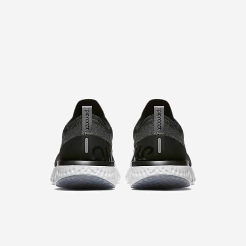 Nike Epic React Flyknit Black/Grey | AQ0067-001