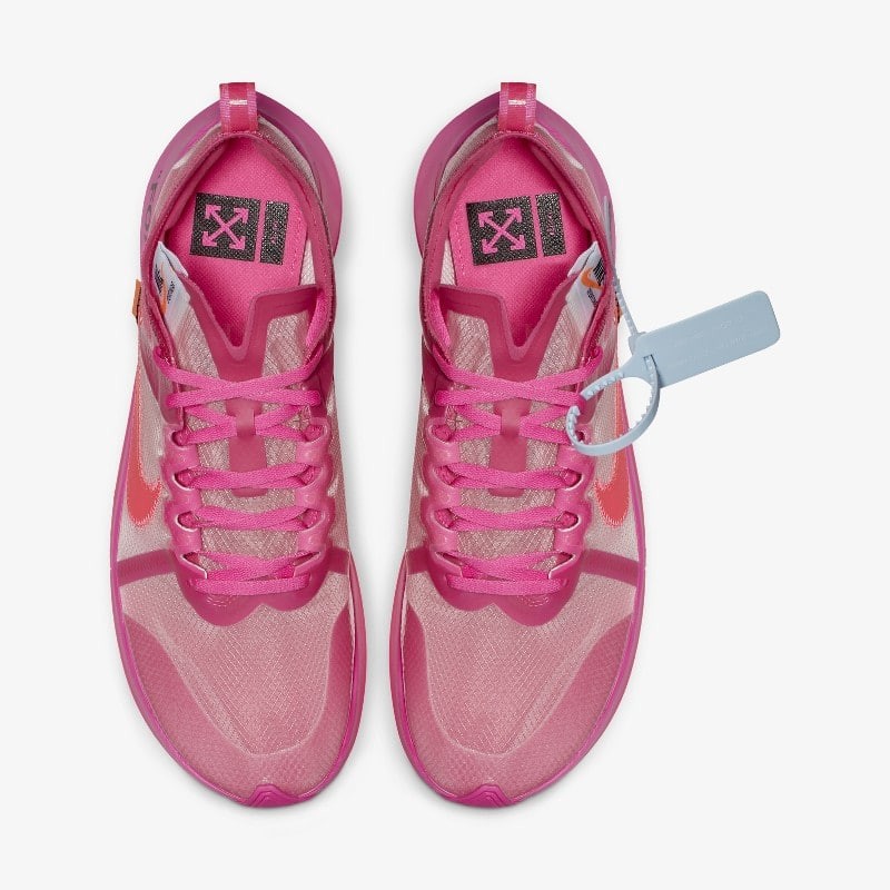 Off-White x Nike Zoom Fly Racer Pink | AJ4588-600