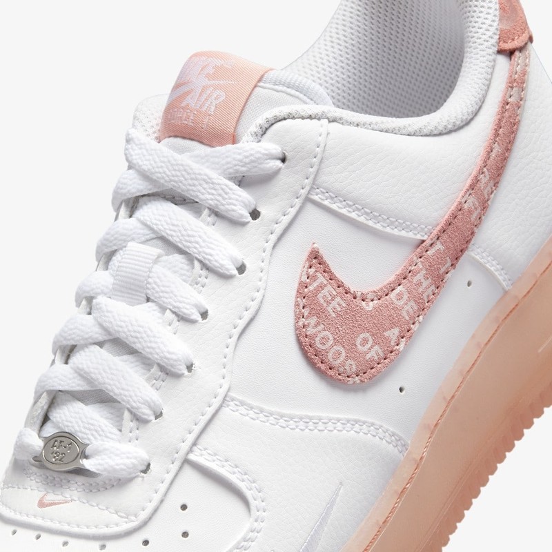 Nike Air Force 1 White/Pink | DQ5019-100