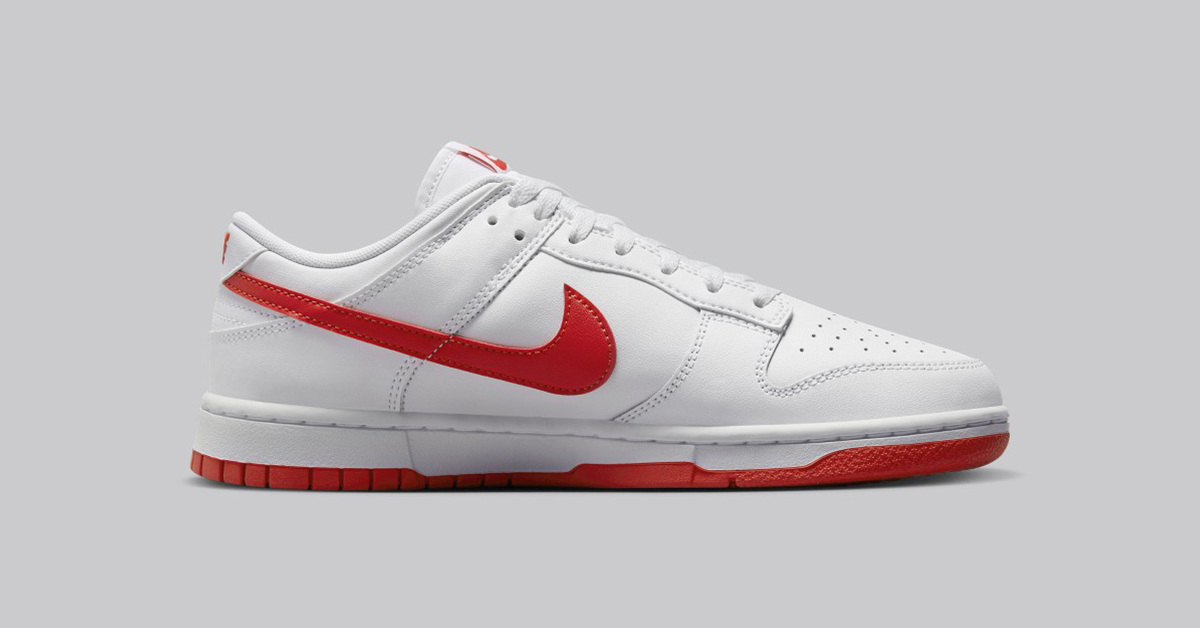 Soon to be Released the "Picante Red" Colourway on the Nike Dunk Low 