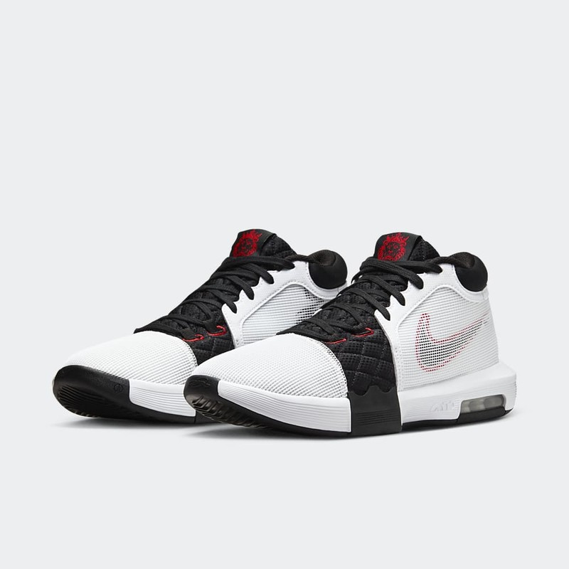 Nike LeBron Witness 8 "White/Red/Black" | FB2239-103