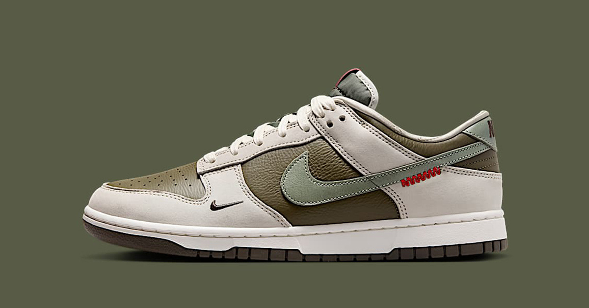 Poisonous green and snappy: The Dunk Low brings the snake to life