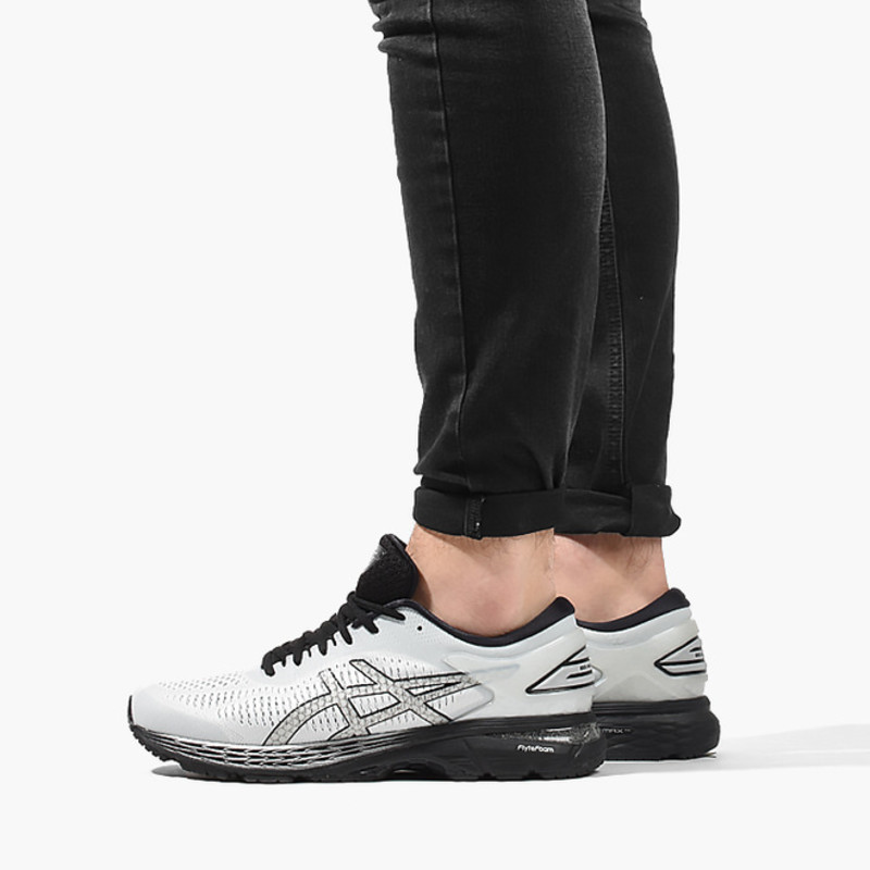 Asics kayano 25 glacier hot sale grey