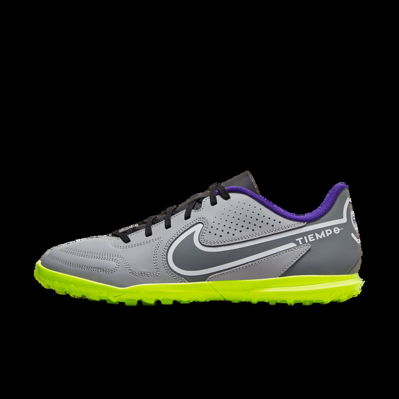 Nike Tiempo Legend 9 Club TF 'Light Smoke Grey Volt' | DA1193-017