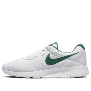 Nike Tanjun Low Tops Athleisure Casual Sports Shoe White Green White Gorge Green Athletic | DJ6258-102