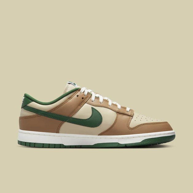 Official Images of the Nike Dunk Low "Tan Green"