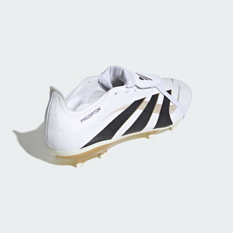 adidas Predator League Fold-Over Tongue FG/MG "White/Gold" | JI1114
