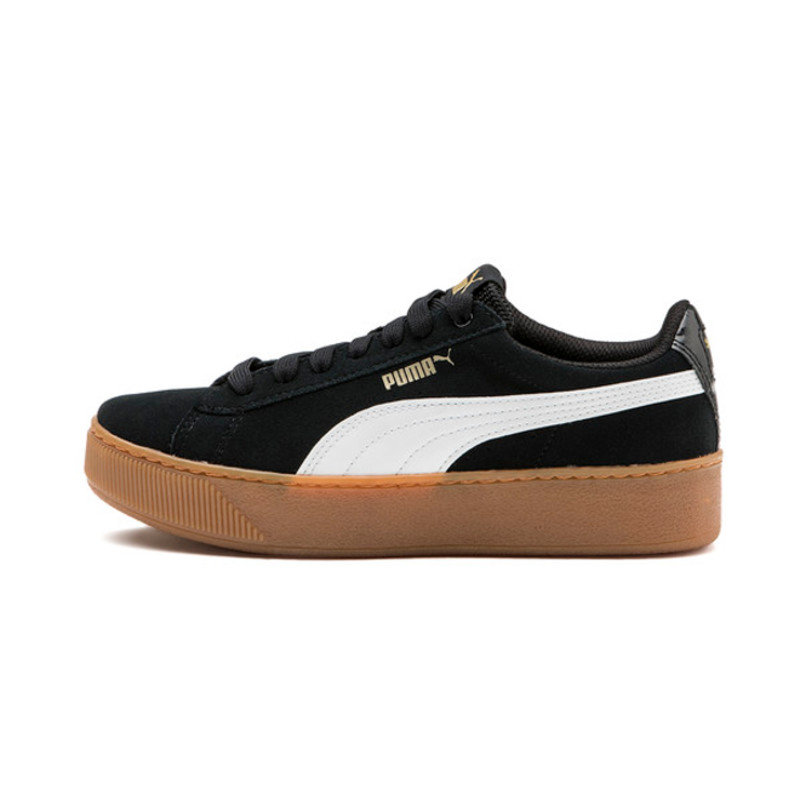 Puma vikky cheap platform weiß leder