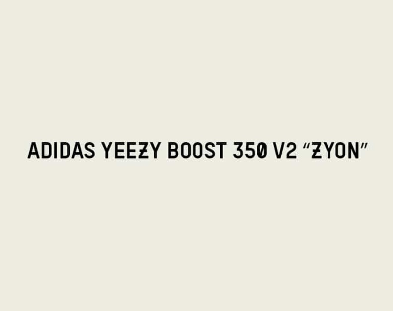 Release vom adidas Yeezy Boost 350 V2 „Zyon“