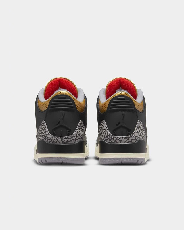 Air Jordan 3 Black/Gold | CK9246-067