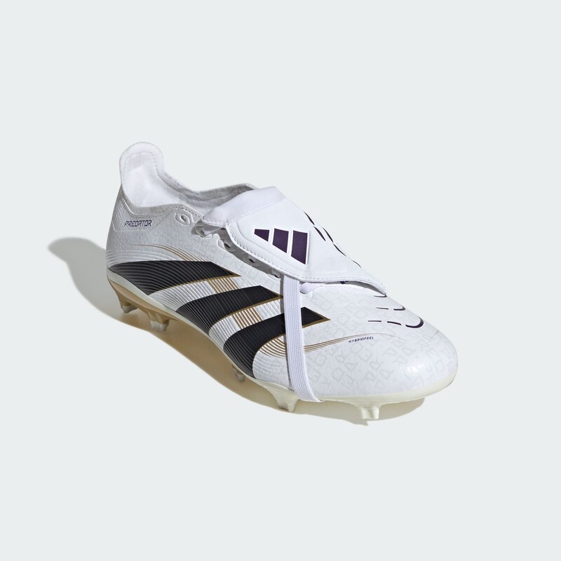 adidas Predator League Fold-Over Tongue FG/MG "White/Gold" | JI1114